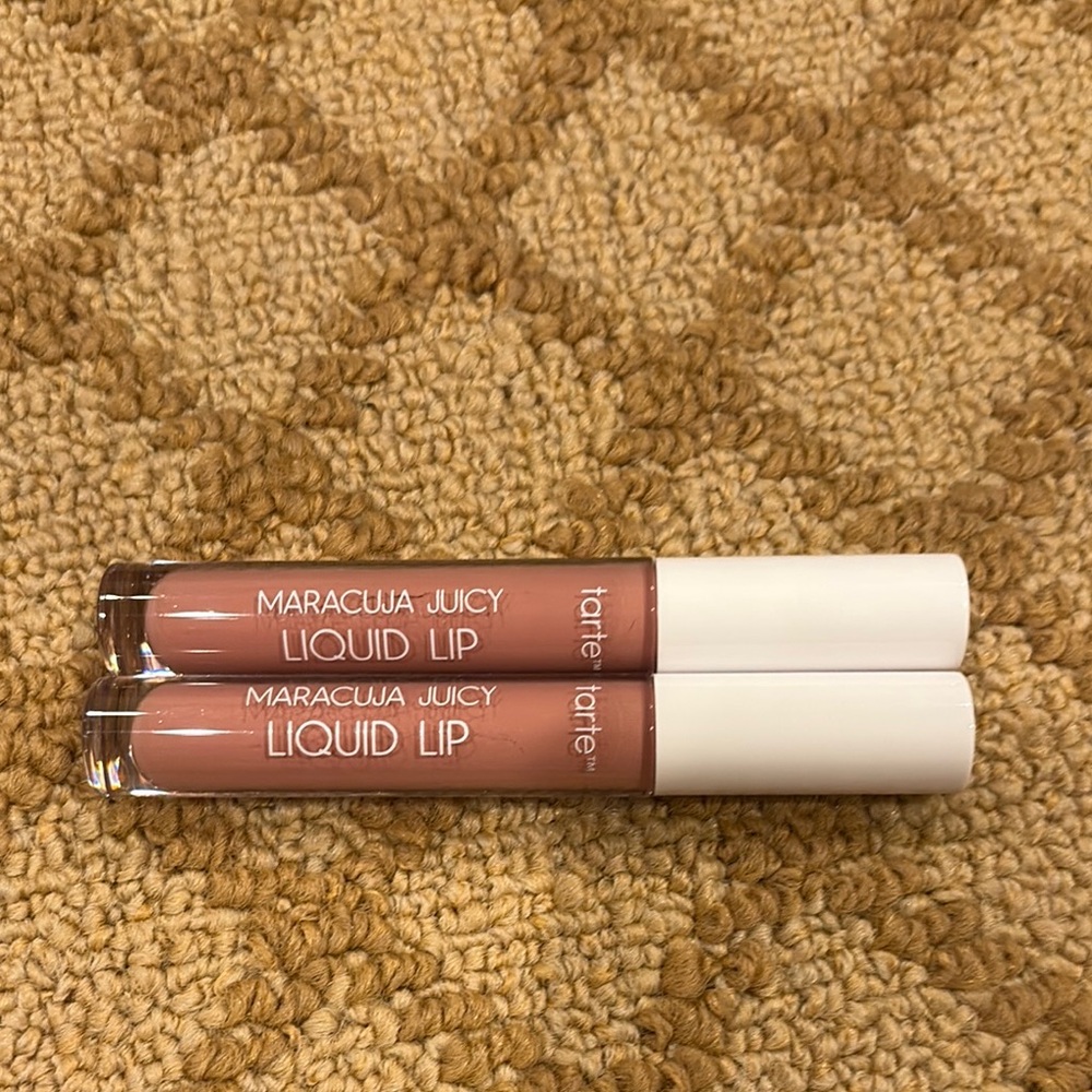 2 Tarte Lily Maracuja Juicy Liquid Lip Glosses